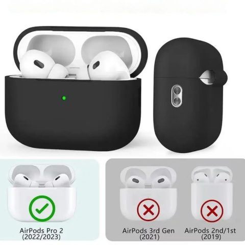 AirPods Pro対応シリコン保護ケース|クリーニングキット付き