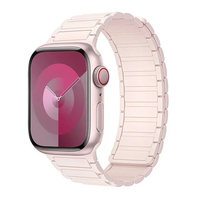 Apple Watch用マグネットループバンド|シリコン製 各サイズ対応
