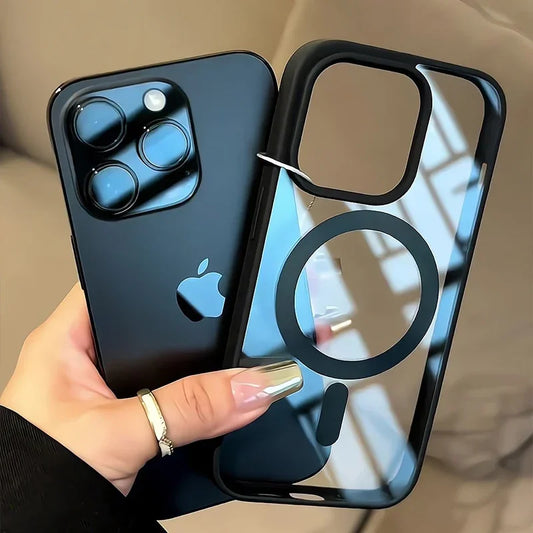 iPhoneケース MagSafe対応 透明 クリアカバー