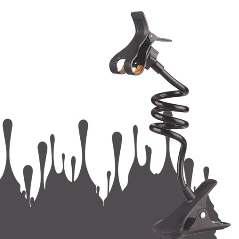 フレキシブルスマホホルダー|ベッド・デスク対応 多機能スタンド