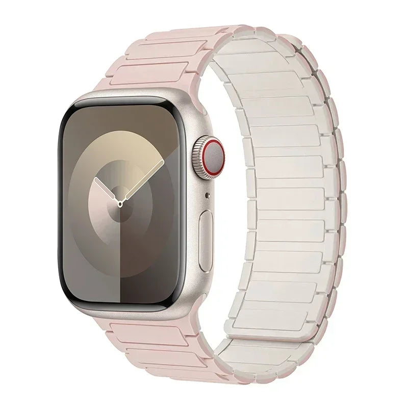 Apple Watch用マグネットループバンド|シリコン製 各サイズ対応