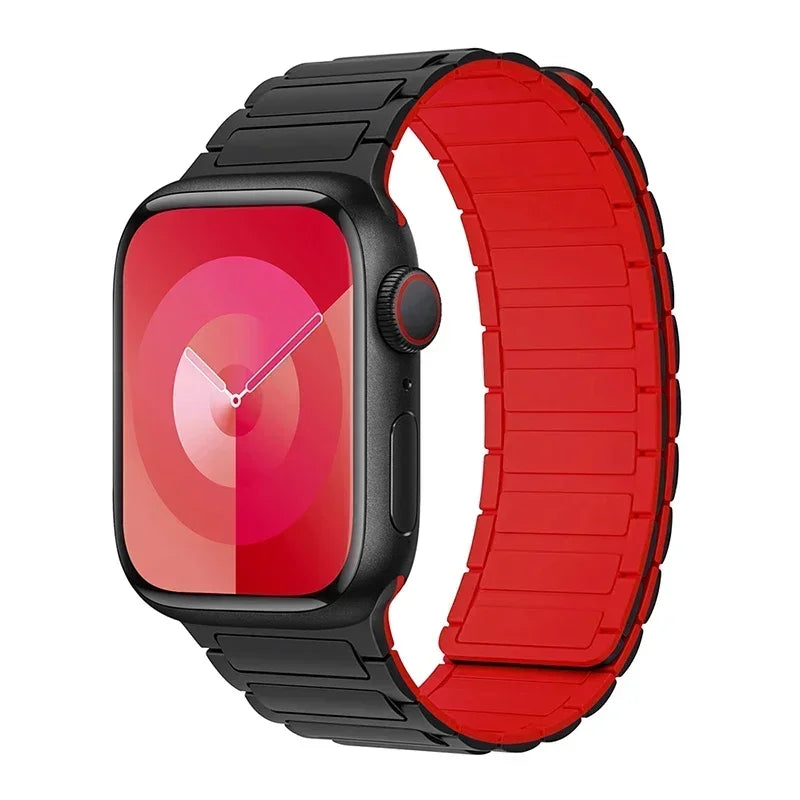Apple Watch用マグネットループバンド|シリコン製 各サイズ対応
