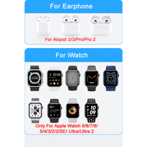 MagSafe対応 3台同時充電 ワイヤレス充電ステーション 折りたたみ式