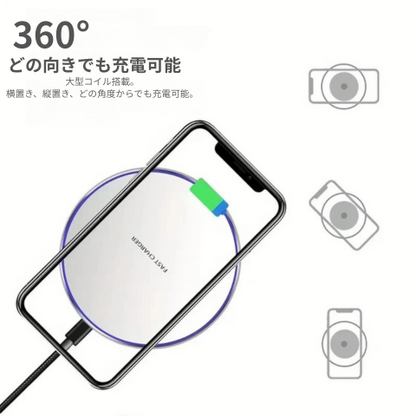 急速充電パッド ドックスタンド｜Samsung・Xiaomi・Huawei対応