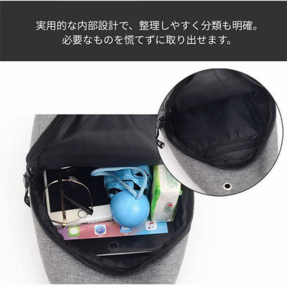 メンズ防水大容量ウエストポーチ｜アウトドア・旅行・ランニングに最適