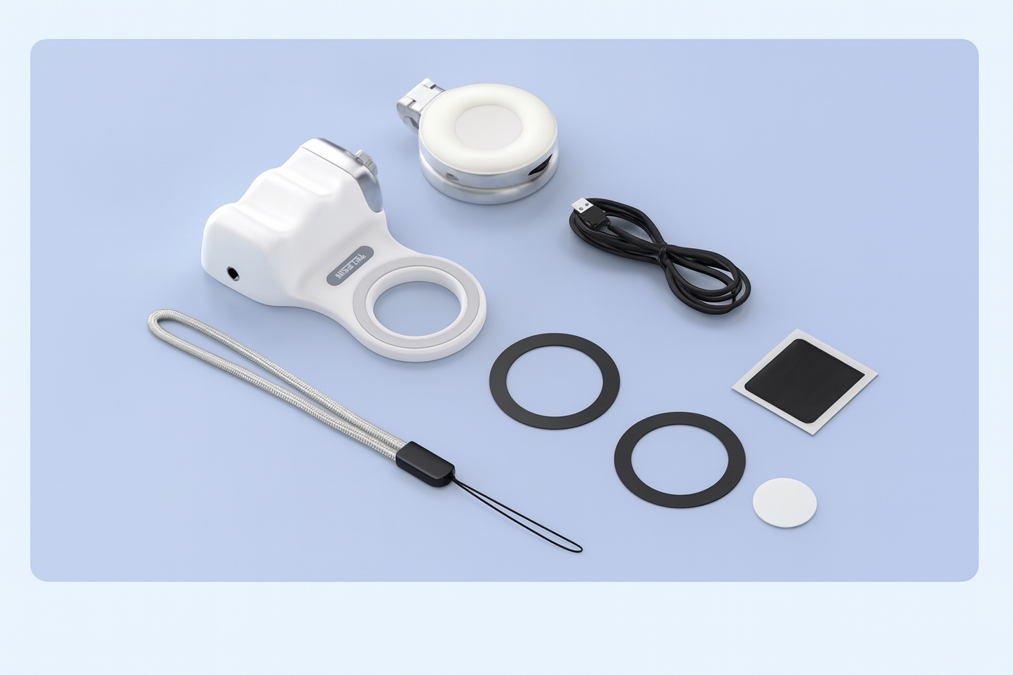 iPhone/Android対応  ワイヤレスリモコン付き 撮影グリップ