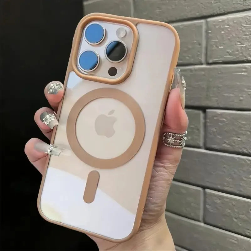 iPhoneケース MagSafe対応 透明 クリアカバー