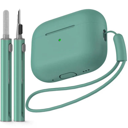 AirPods Pro対応シリコン保護ケース｜クリーニングキット付き