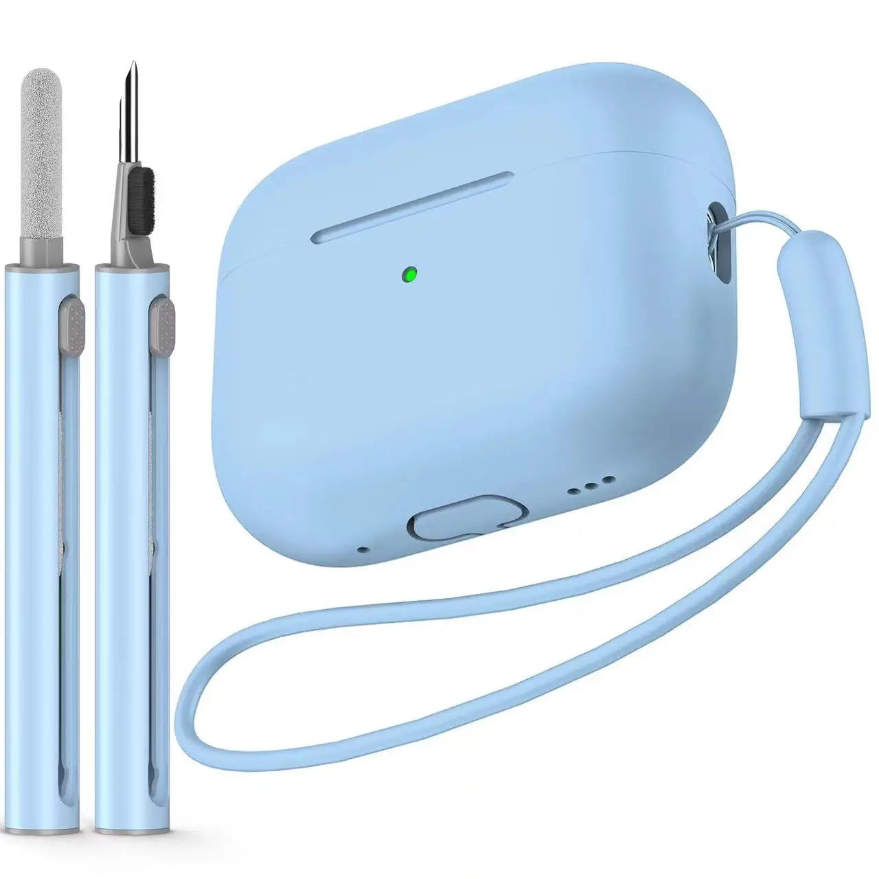 AirPods Pro対応シリコン保護ケース｜クリーニングキット付き