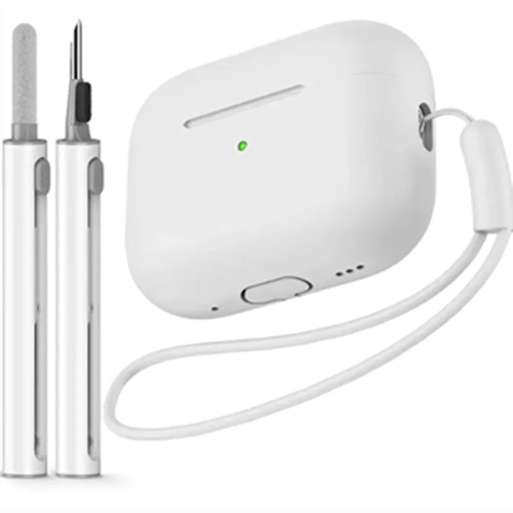 AirPods Pro対応シリコン保護ケース｜クリーニングキット付き
