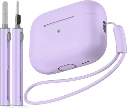 AirPods Pro対応シリコン保護ケース｜クリーニングキット付き